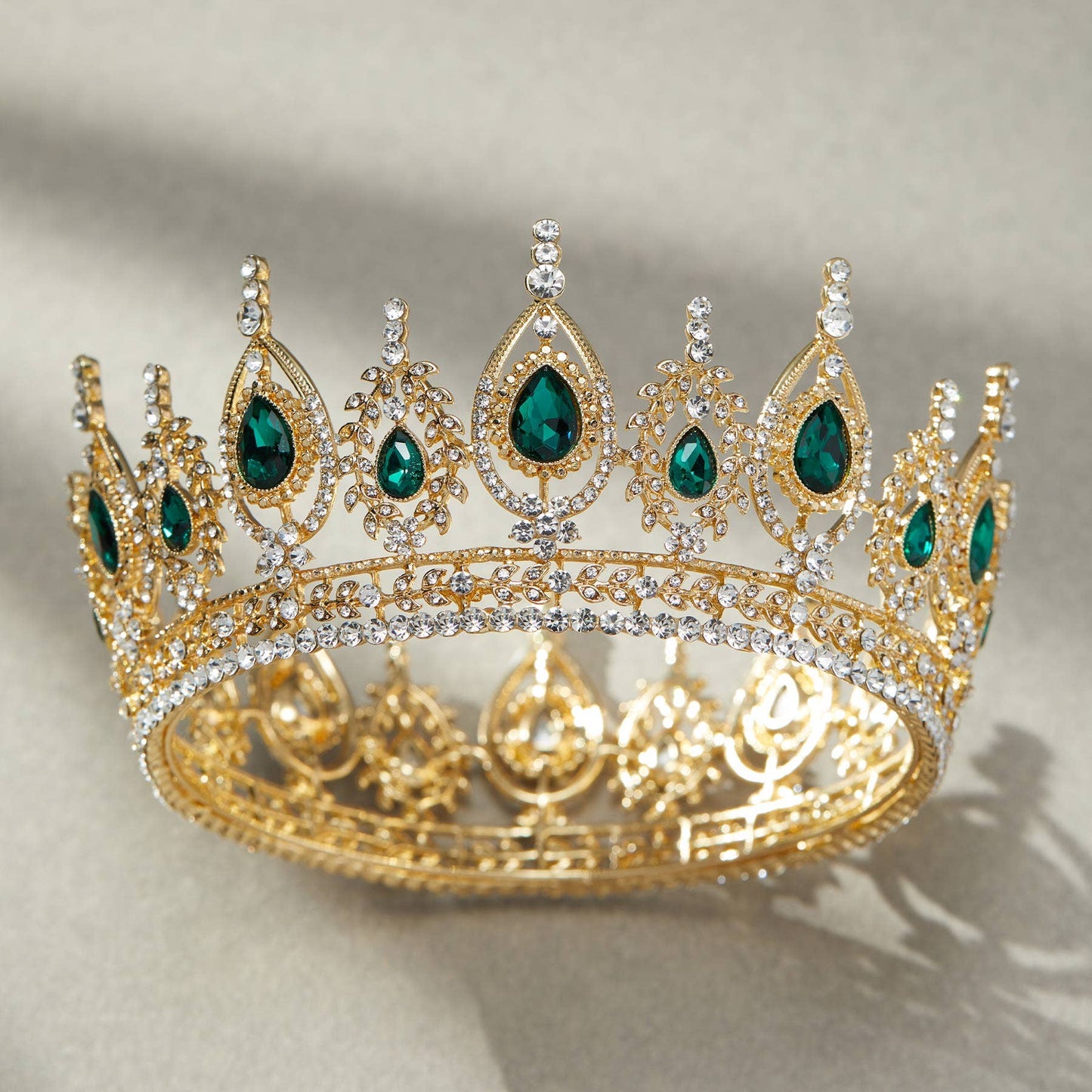 SWEETV Royal Queen Crown for Women: Silver
