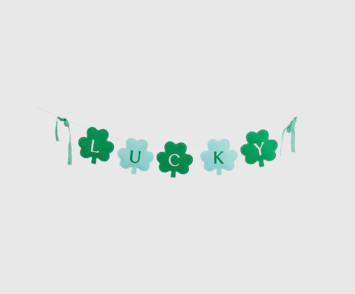 Lucky Felt Banner