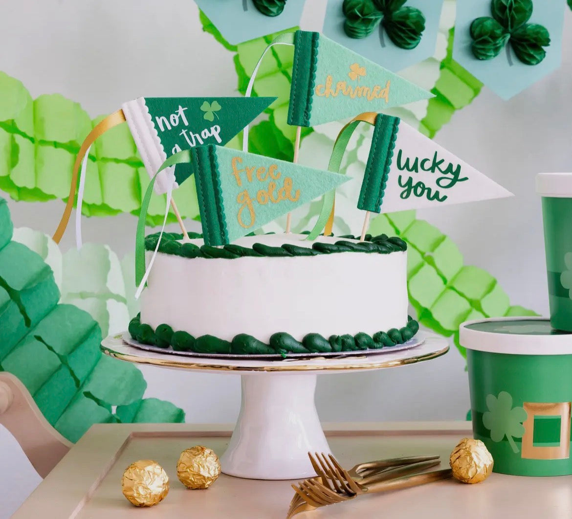 Leprechaun Trap Pennant Set