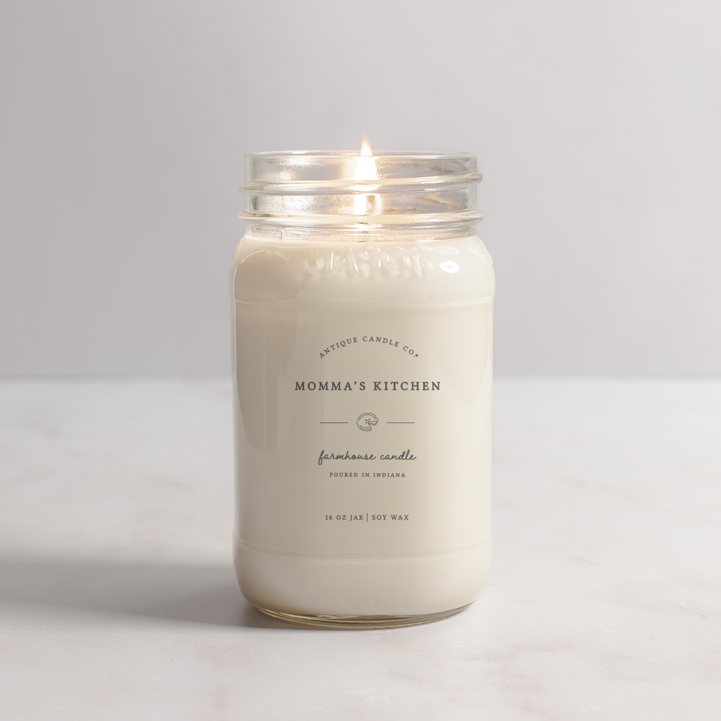 Momma's Kitchen - Soy Wax Mason Jar Candle