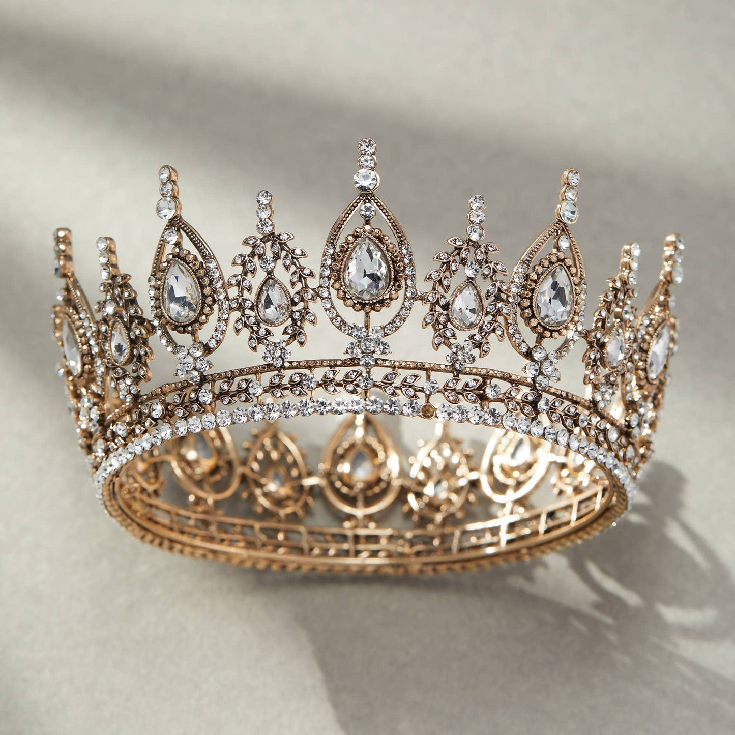 SWEETV Royal Queen Crown for Women: Silver