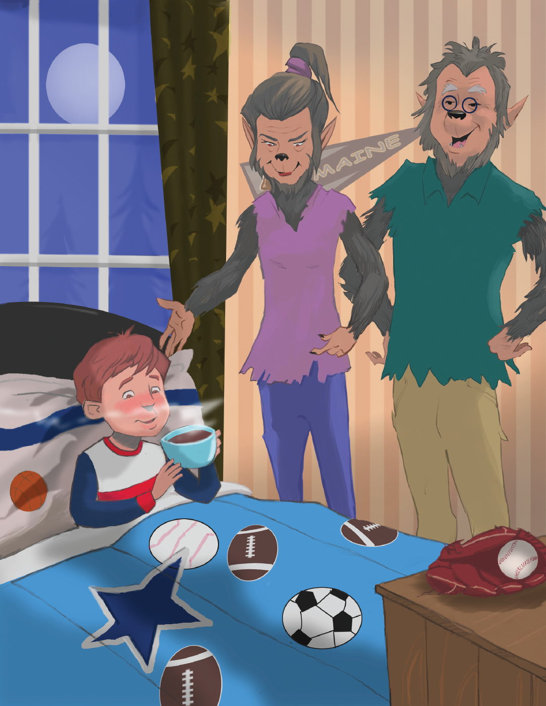 Your Grandparents Are Werewolves, Children's Book