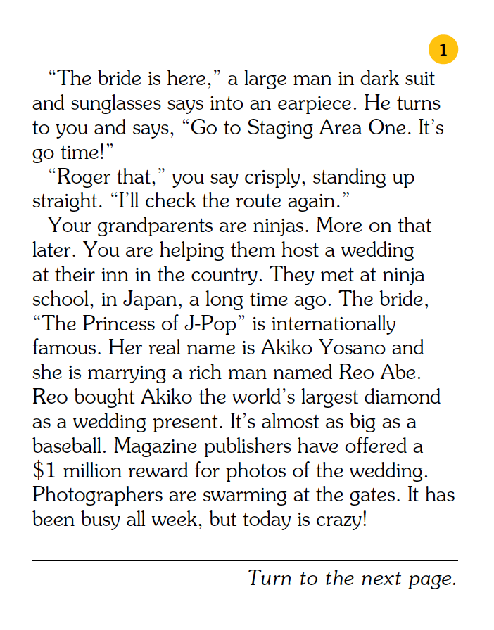 Your Grandparents Are Ninjas, Children's Book