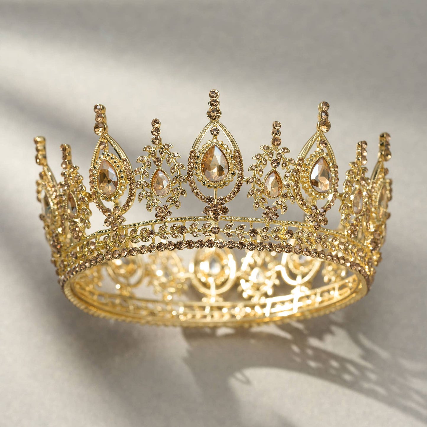 SWEETV Royal Queen Crown for Women: Silver
