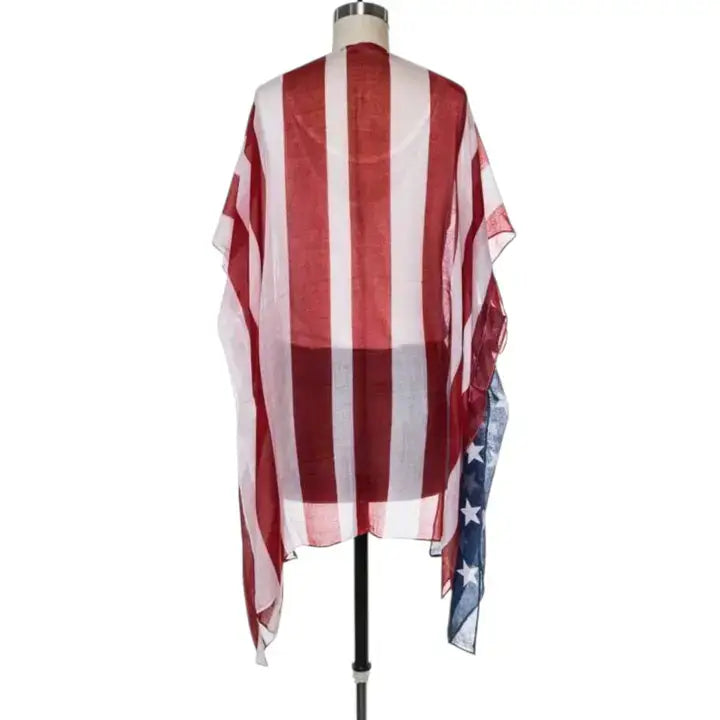American Flag Kimono 2