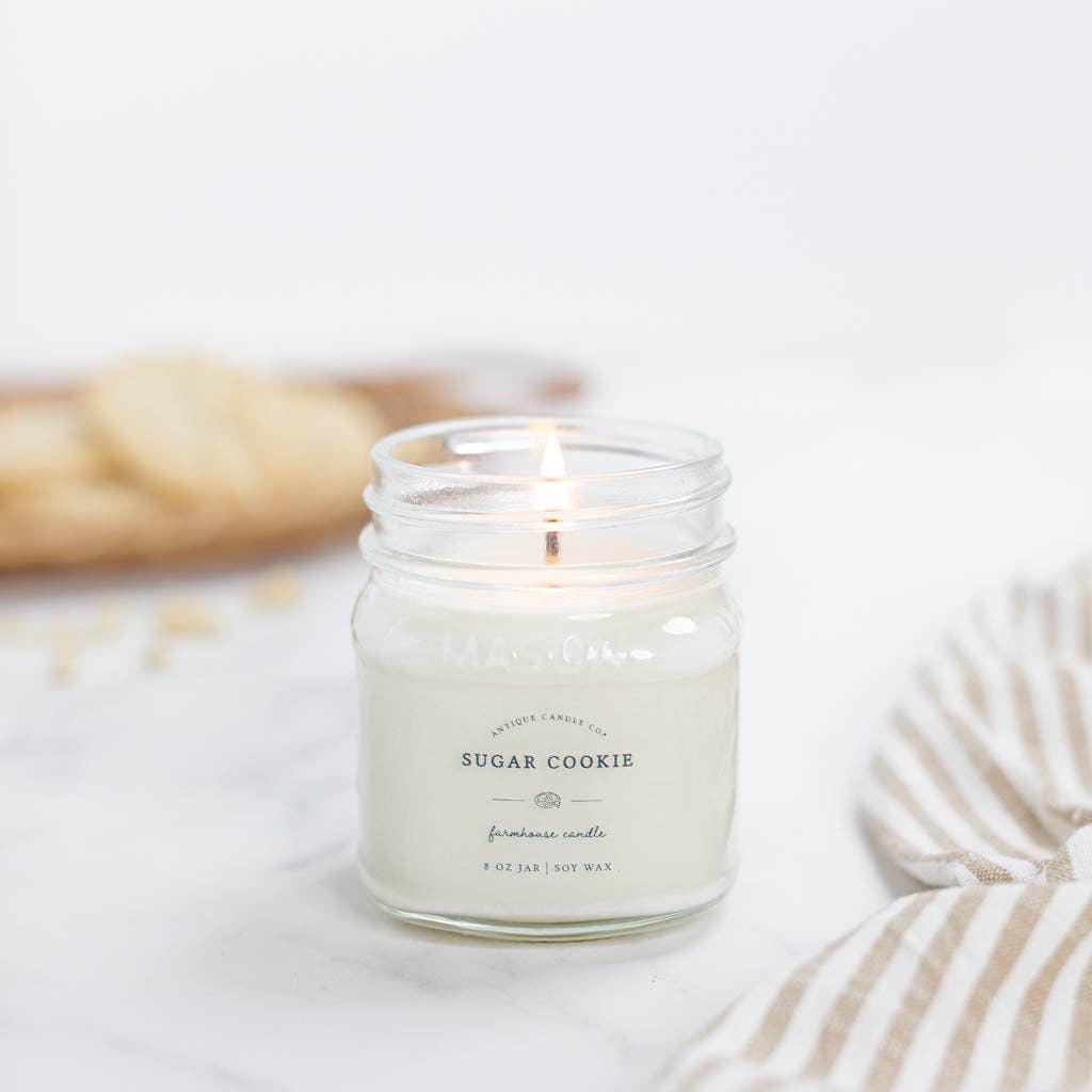 Sugar Cookie - Soy Wax Mason Jar Candle
