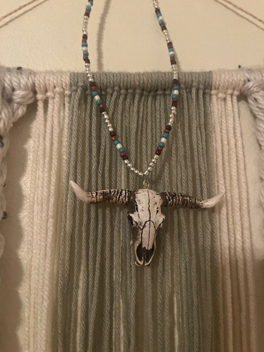 tumbleweed beaded car charm