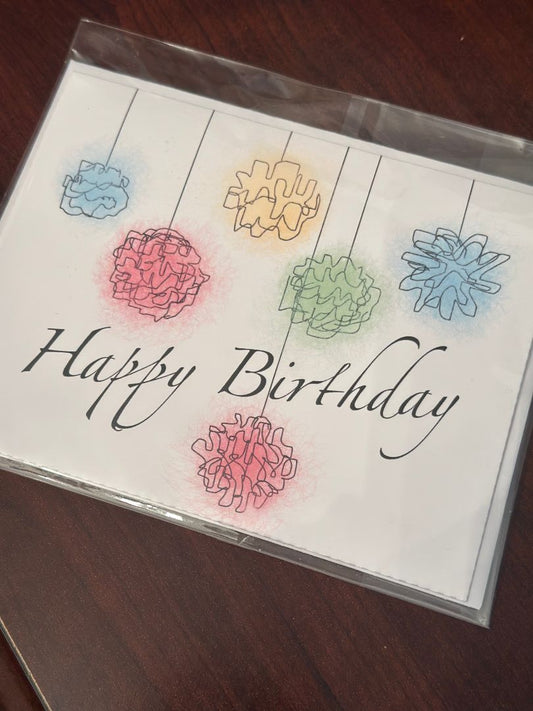 Multi AndraMedia Greeting Card, 5x6.5"