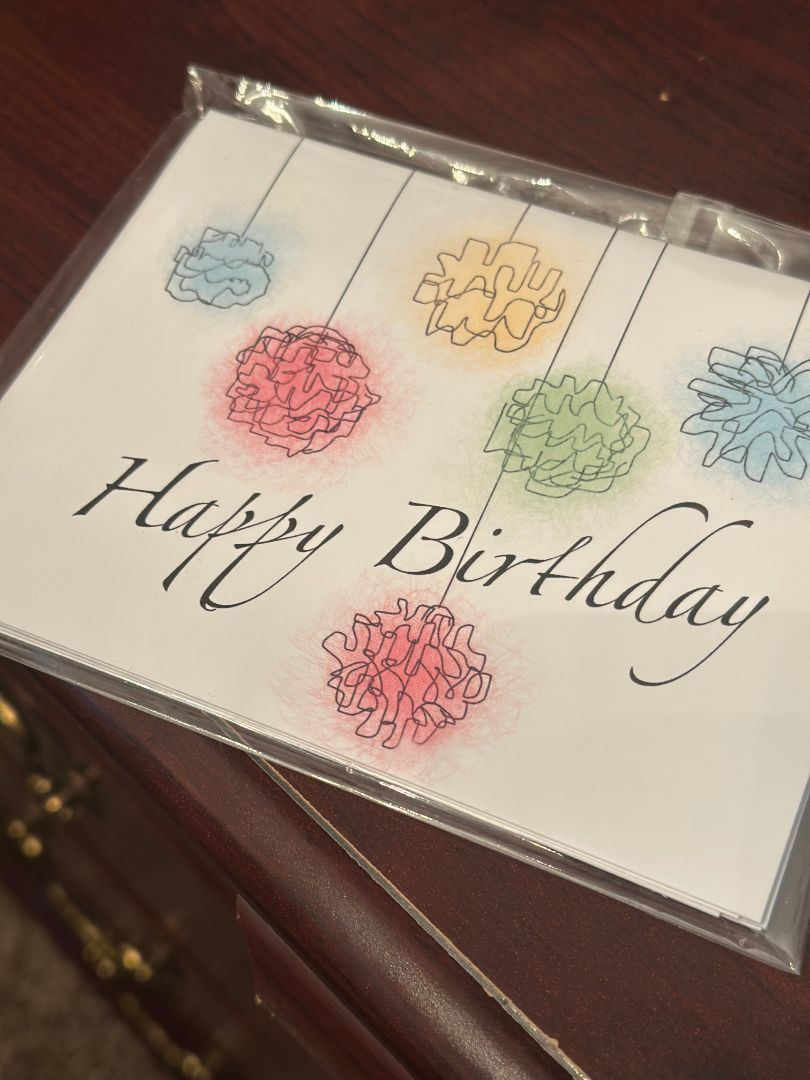 Multi AndraMedia Greeting Card, 5x6.5"