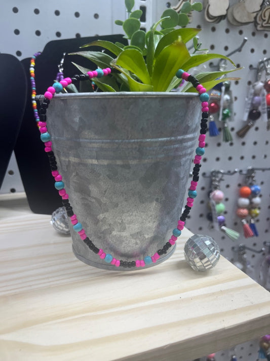 Neon nights necklace