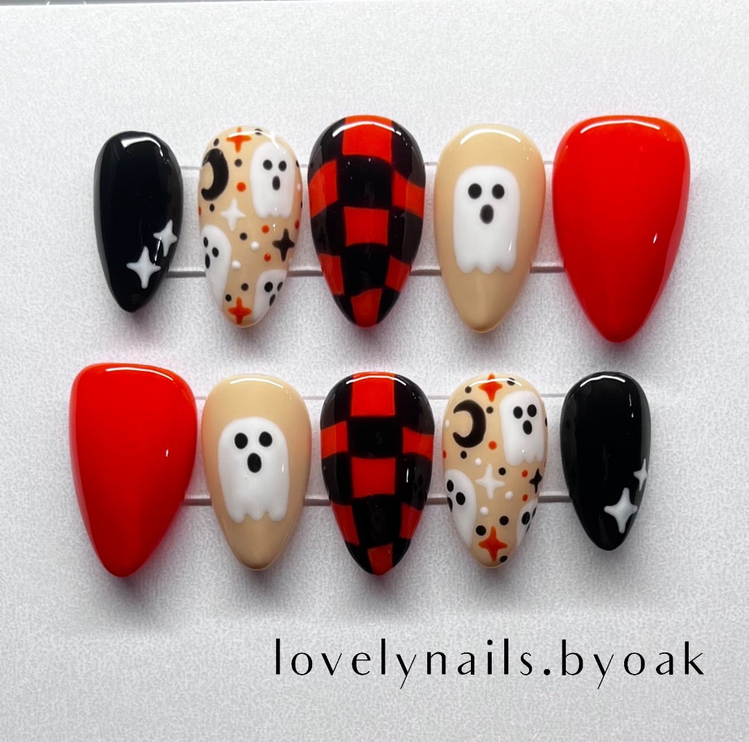 Spooky Ghost & Stars , Small