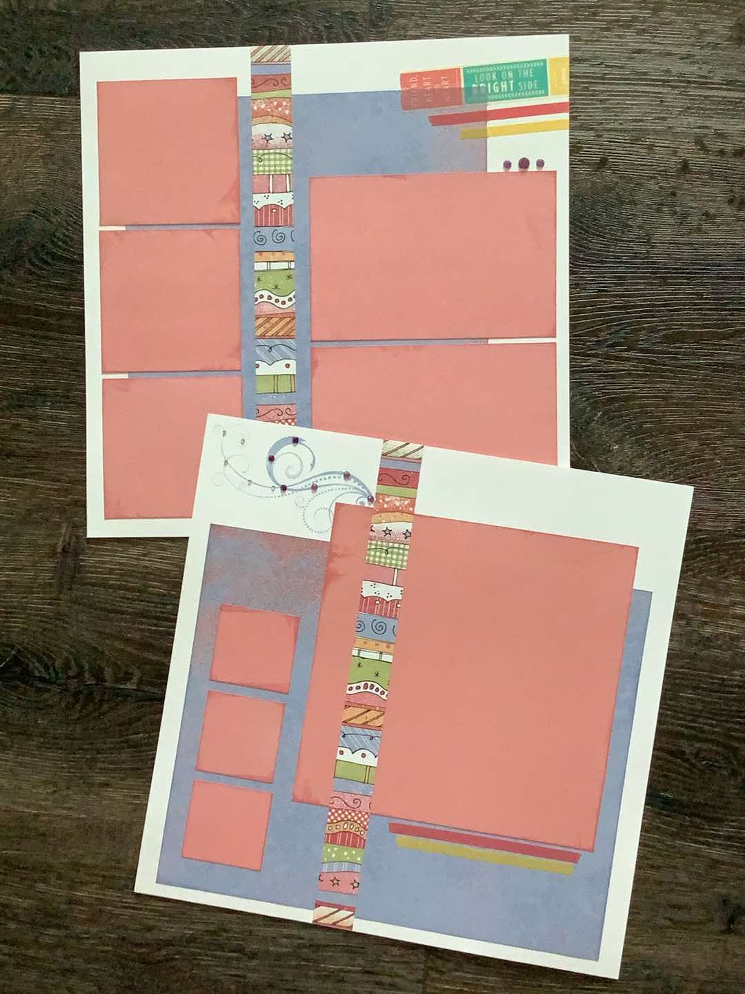 Premade Scrapbook Pages