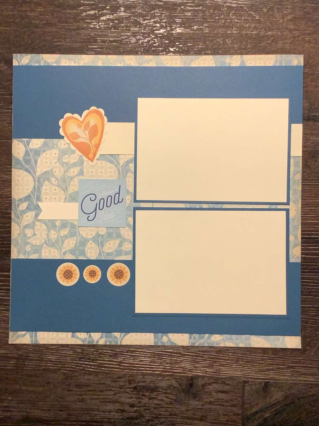 Premade Scrapbook Pages