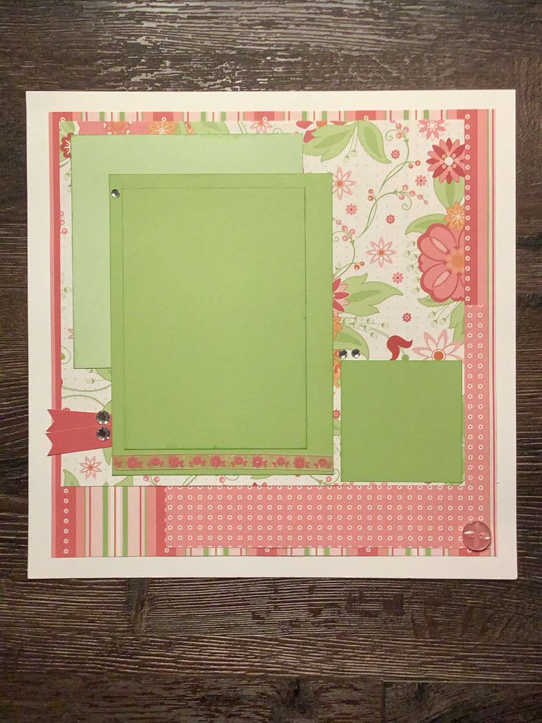 Premade Scrapbook Pages