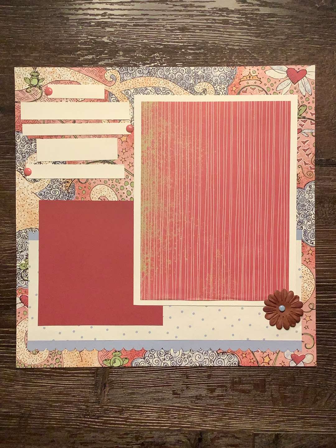 Premade Scrapbook Pages