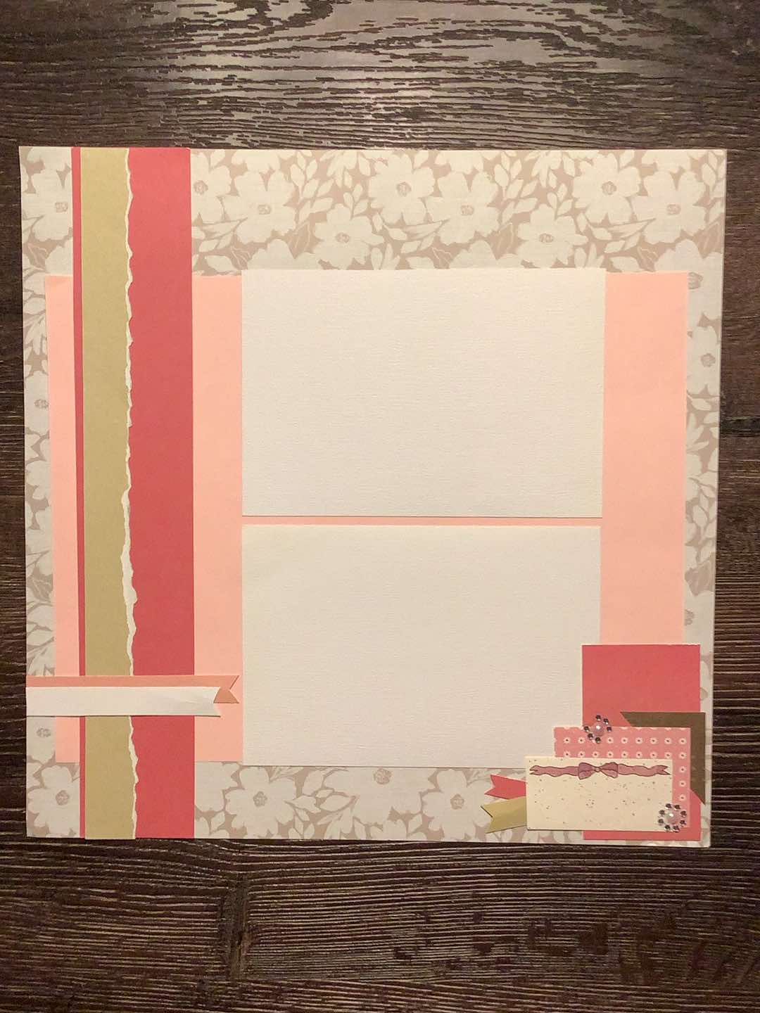 Premade Scrapbook Pages