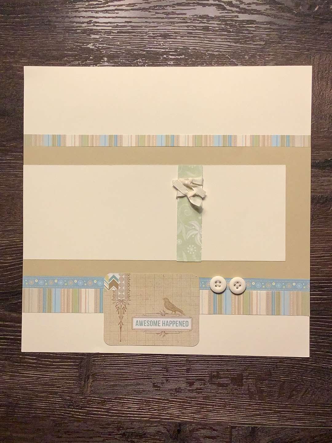 Premade Scrapbook Pages