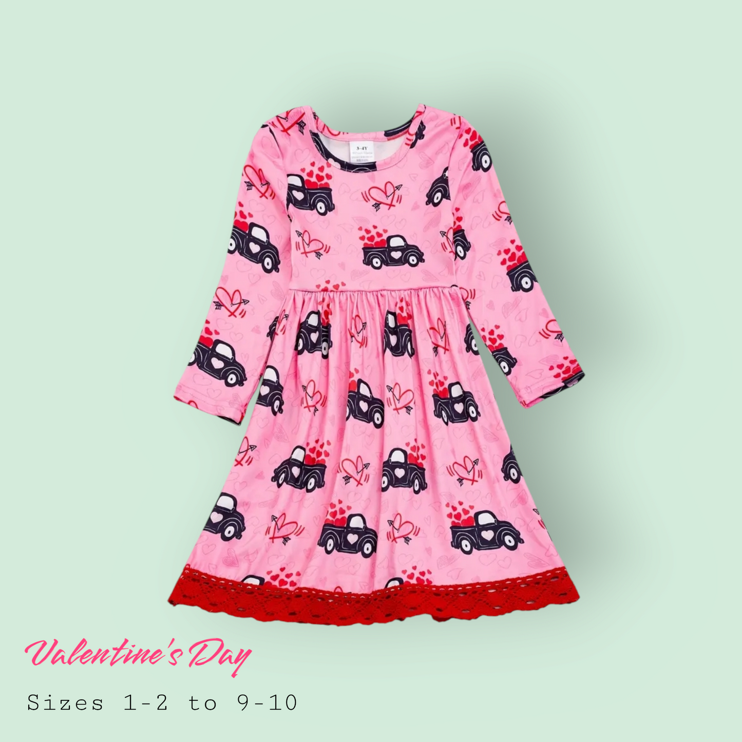 Girls Valentine Dress