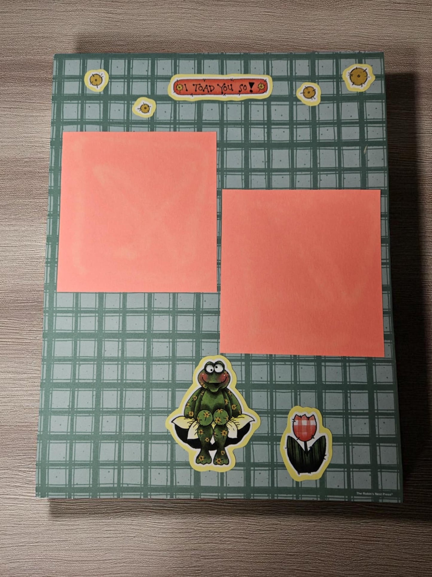 Premade Scrapbook Pages