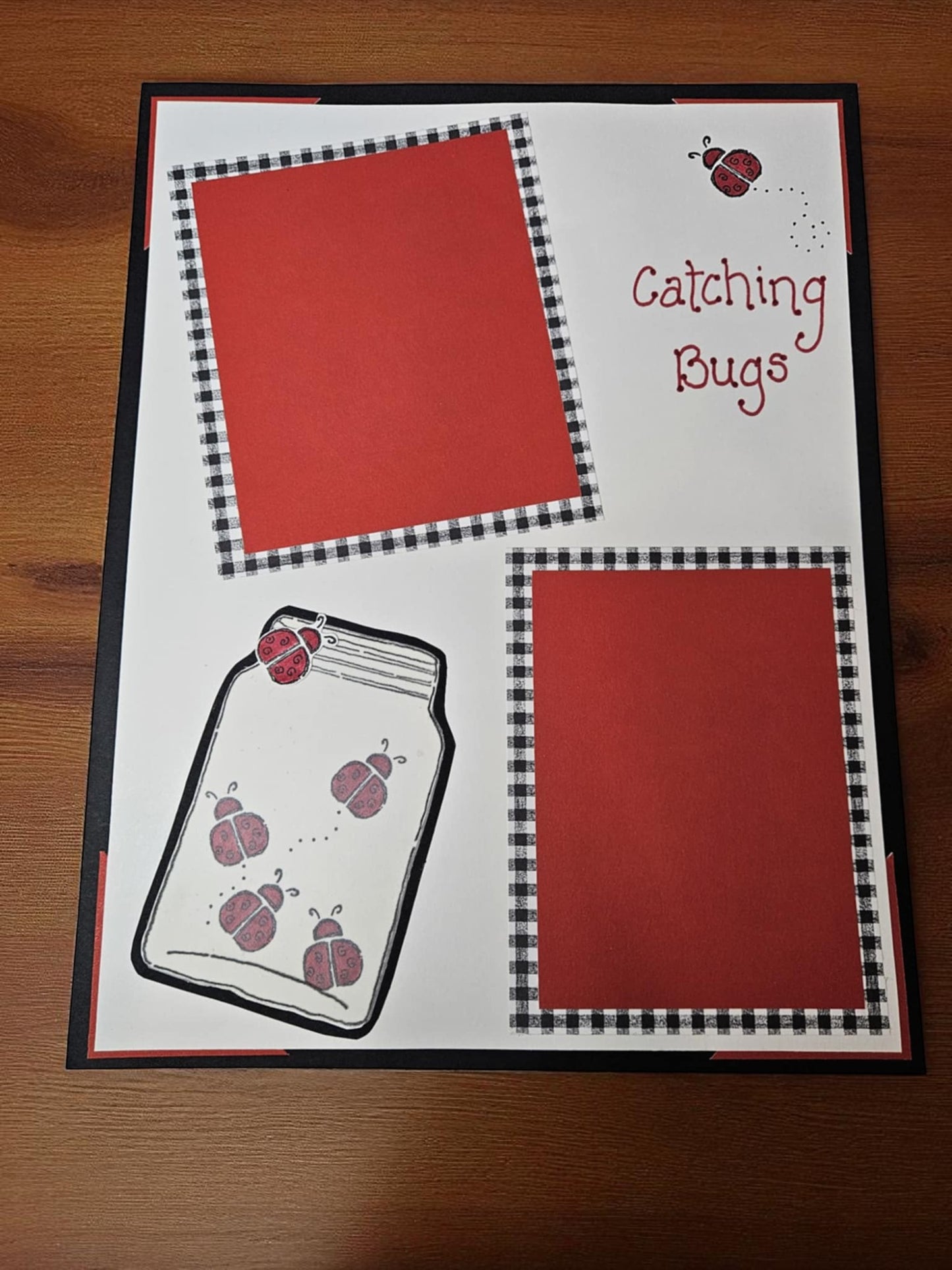 Premade Scrapbook Pages