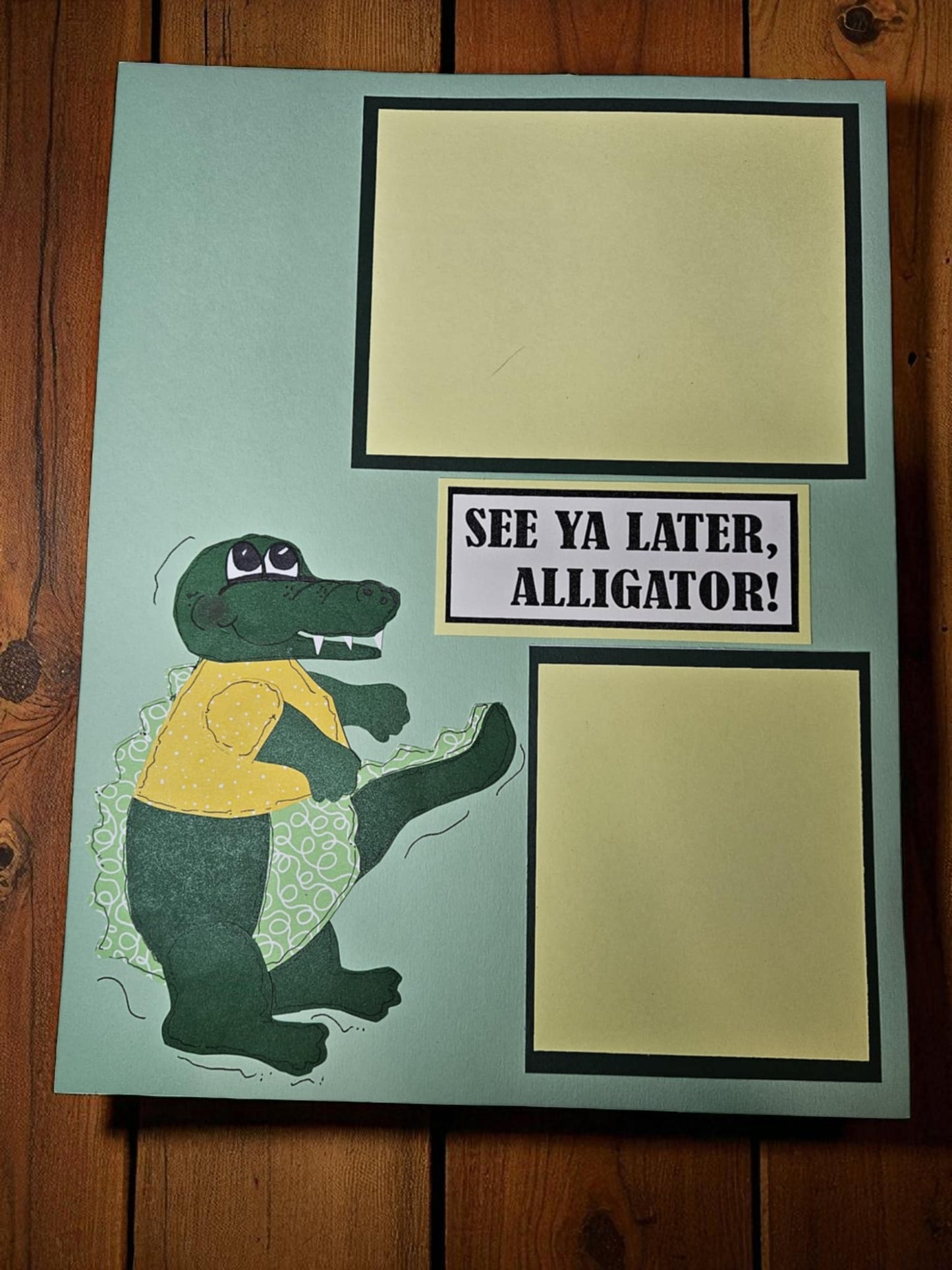 Premade Scrapbook Pages