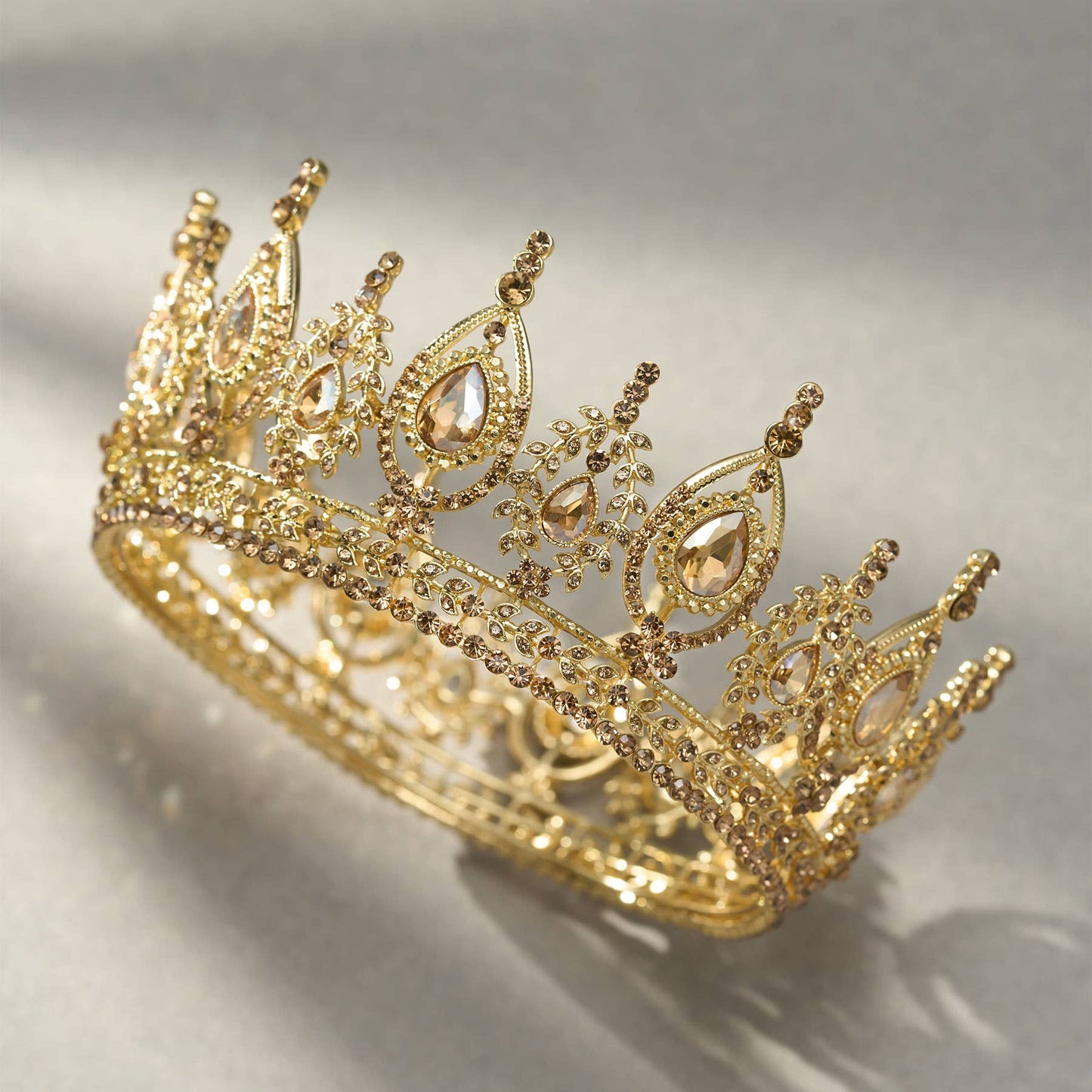 SWEETV Royal Queen Crown for Women: Silver