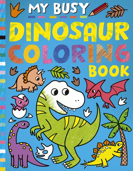 My Busy Dinosaur Coloring