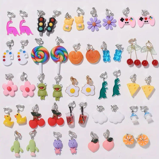 Cartoon Bead Earrings