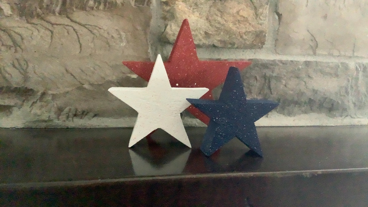 Wood Rustic stars