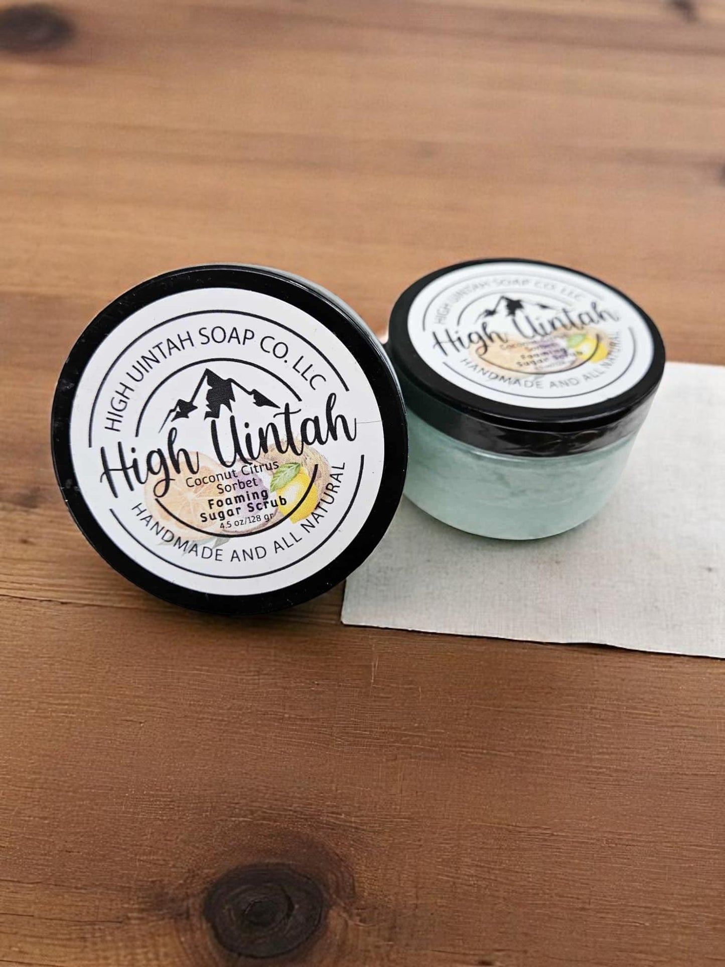 Foaming Sugar Scrubs