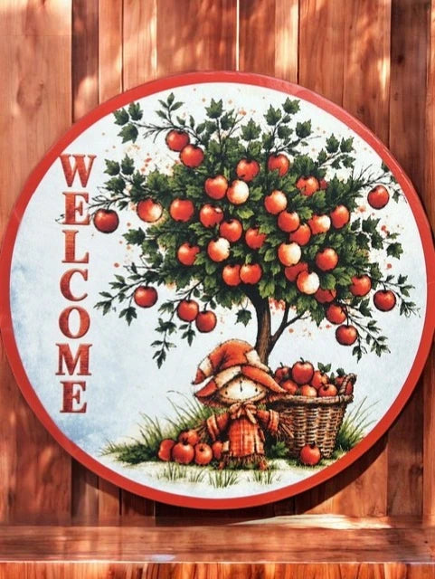 Welcome Sign for Door