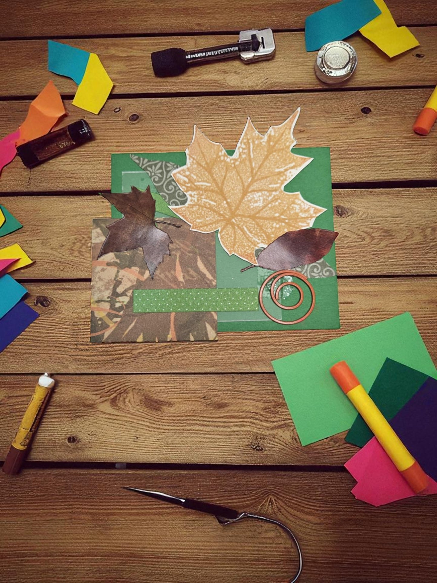 Paper embellishments for Crafts