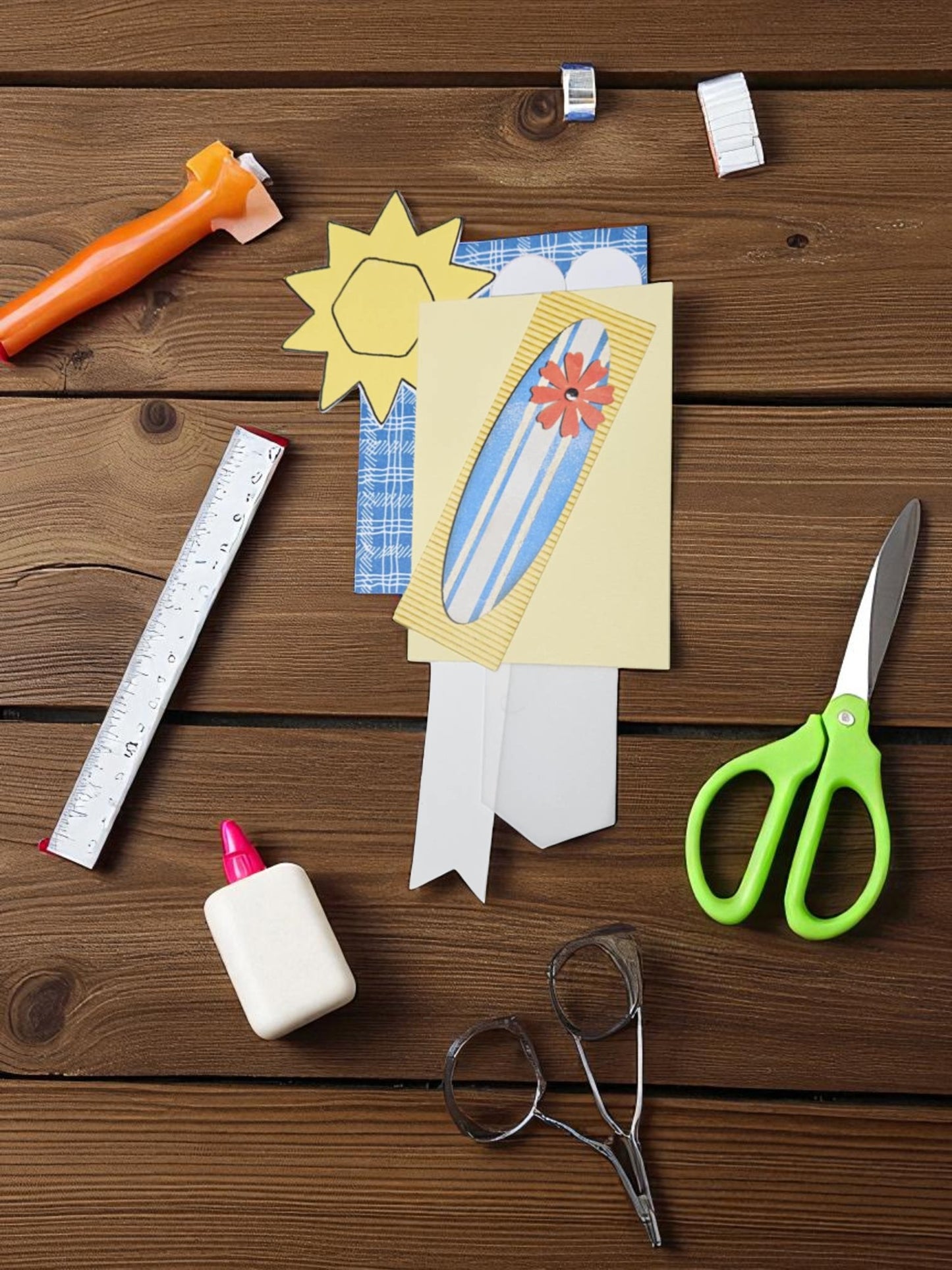 Paper embellishments for Crafts