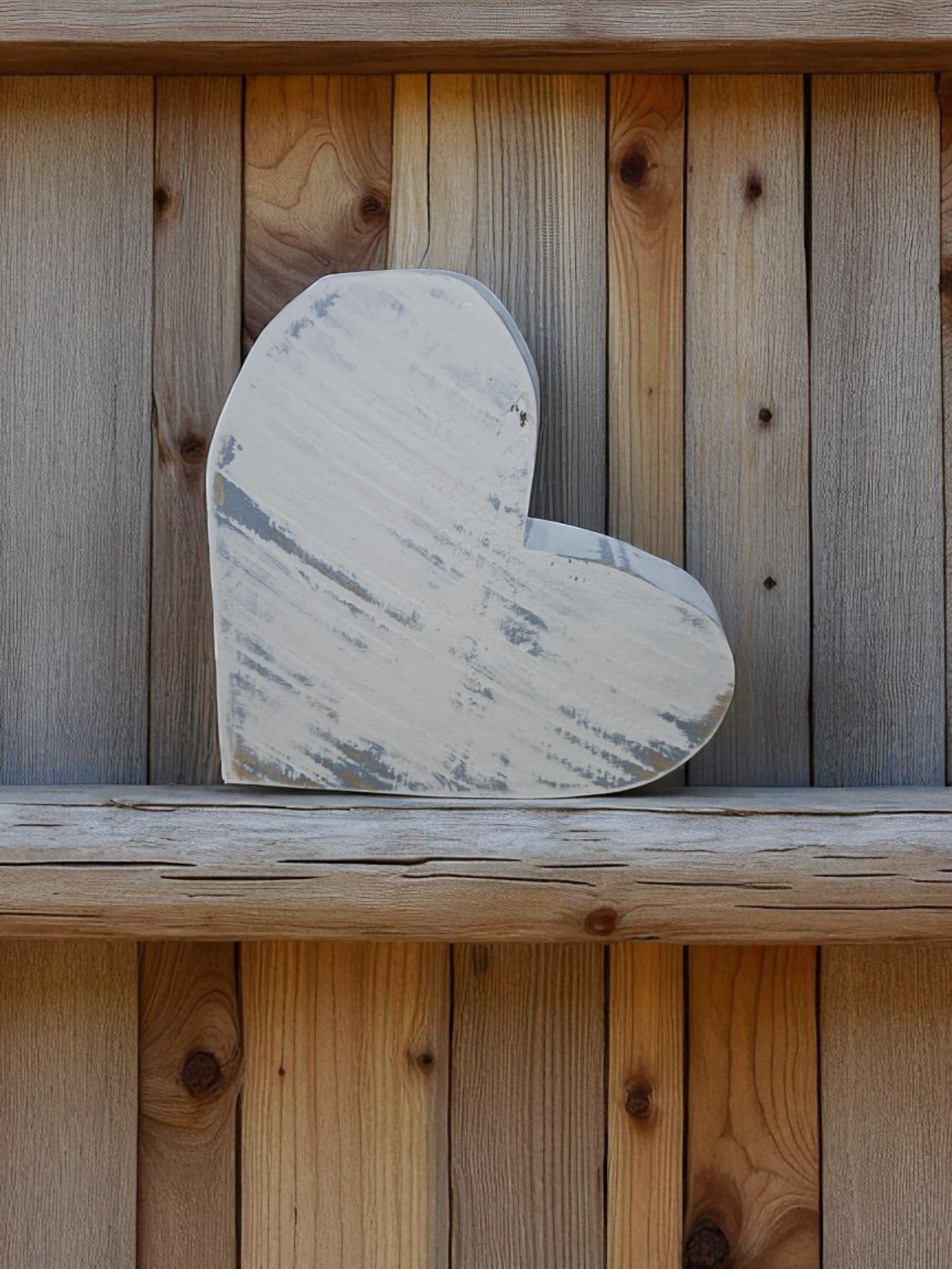 Rustic Wood Hearts