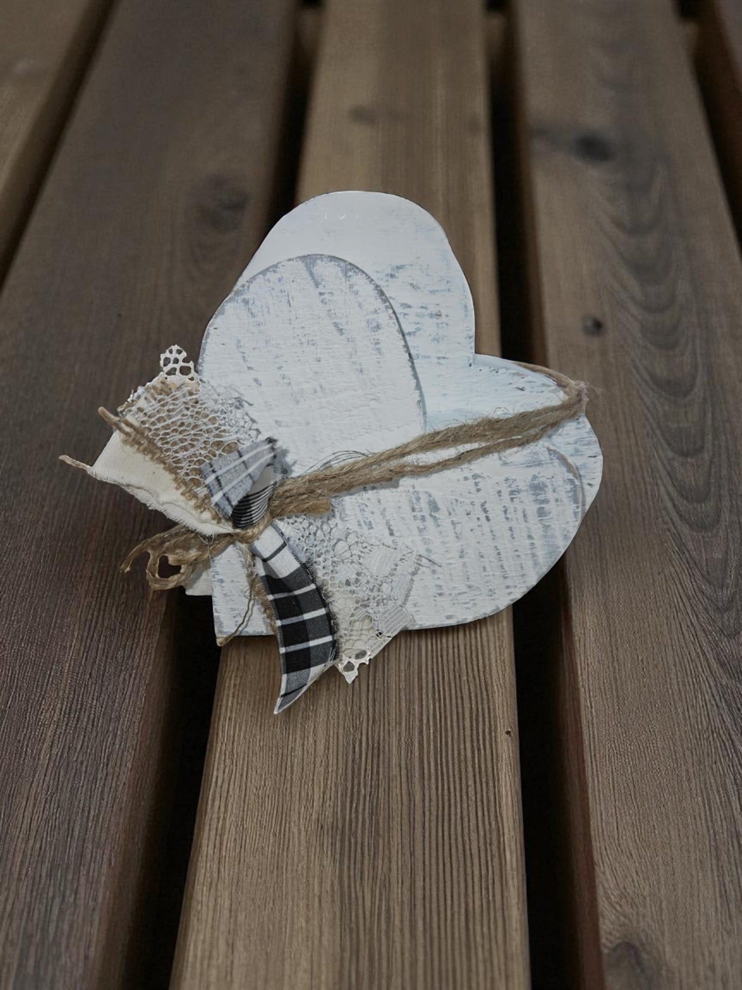 Rustic Wood Hearts