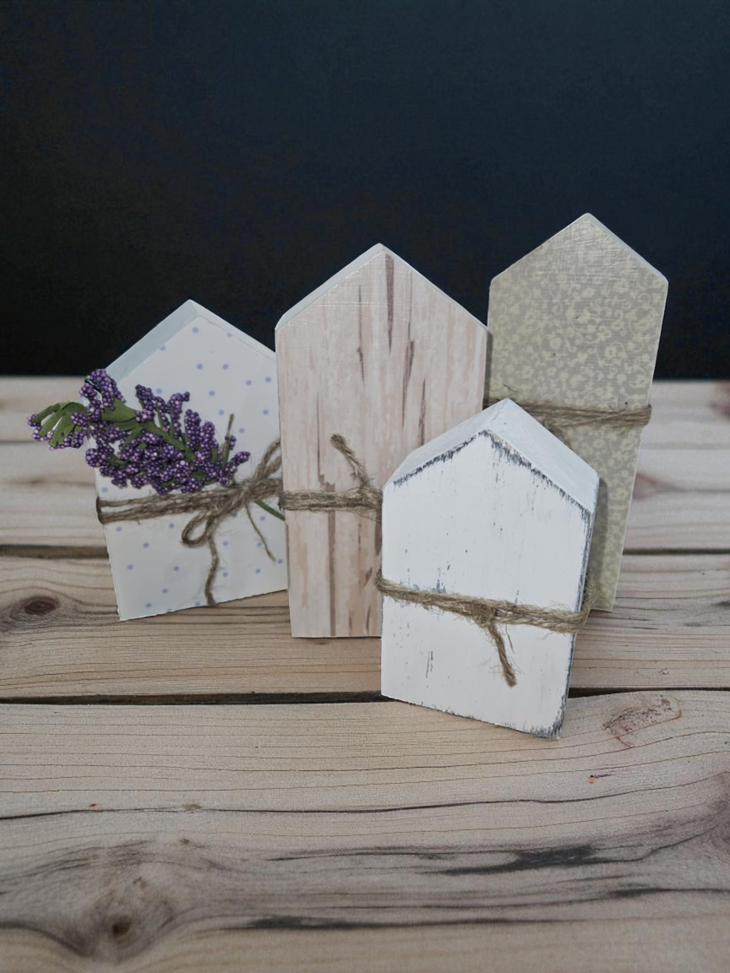 House Shaped shelf sitter Decor