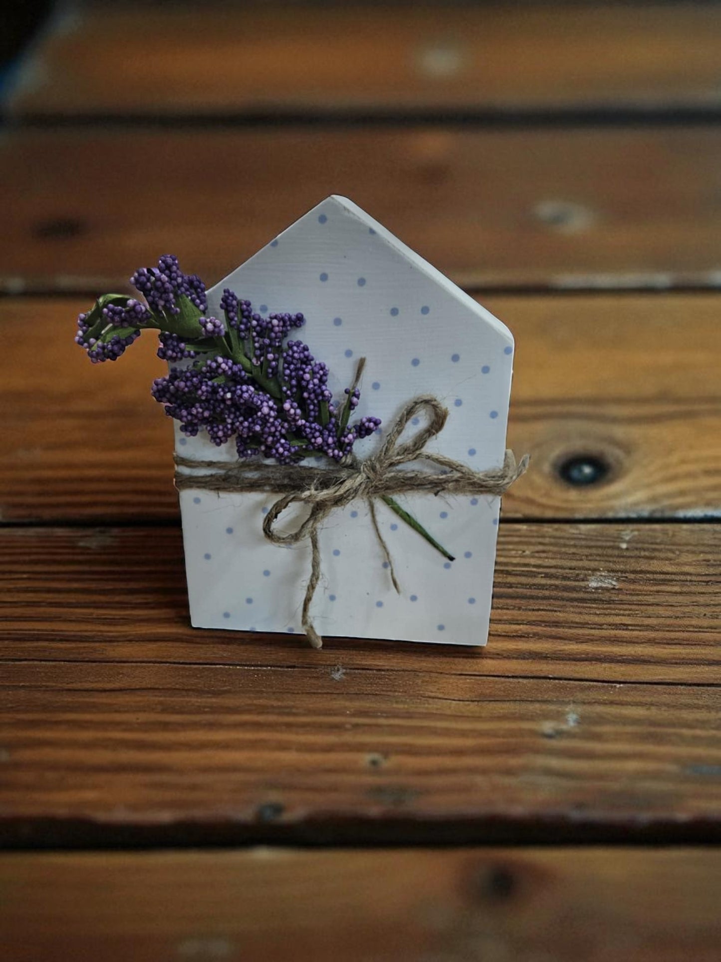 House Shaped shelf sitter Decor