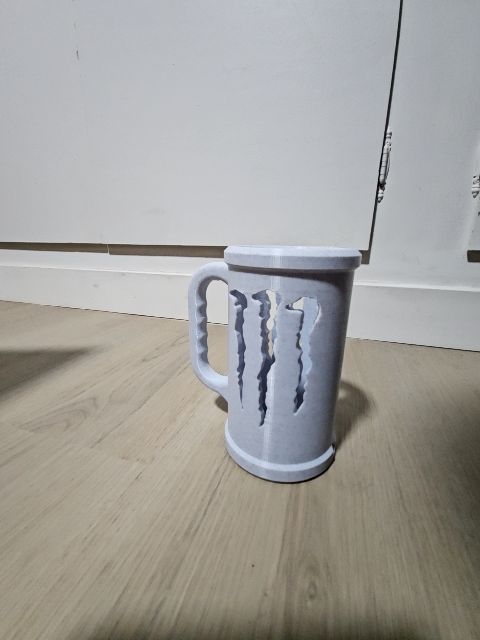 White granite 3d designs unlimited Art & Prints, 16 oz