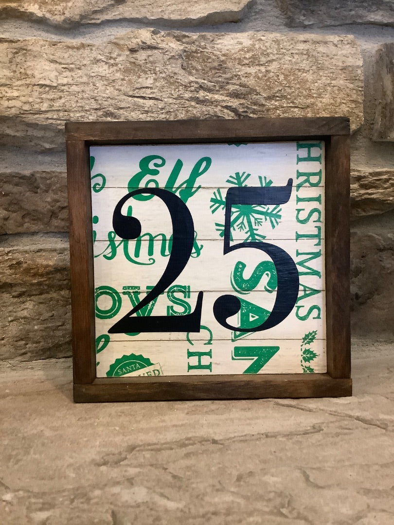 Christmas 25 Signs