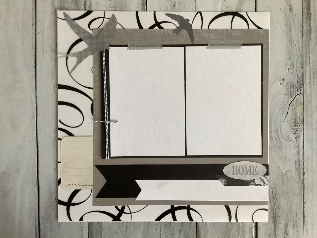 Premade Scrapbook Pages