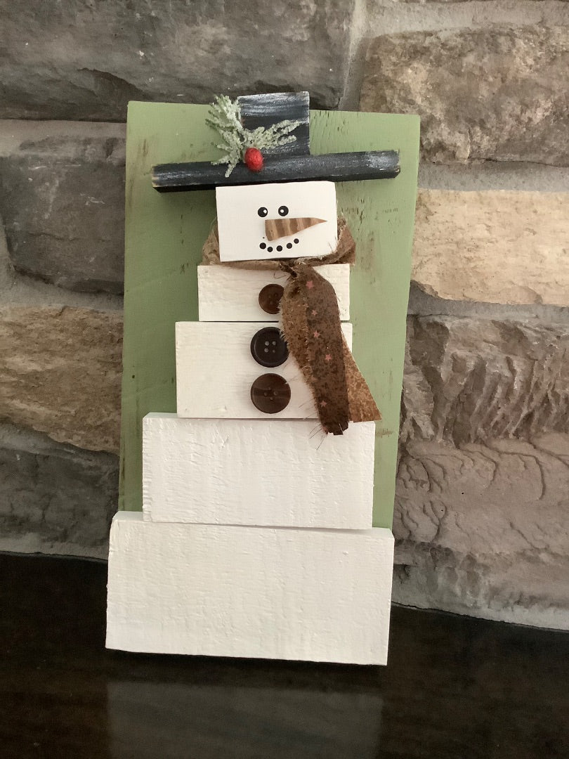 Rustic Snowman
