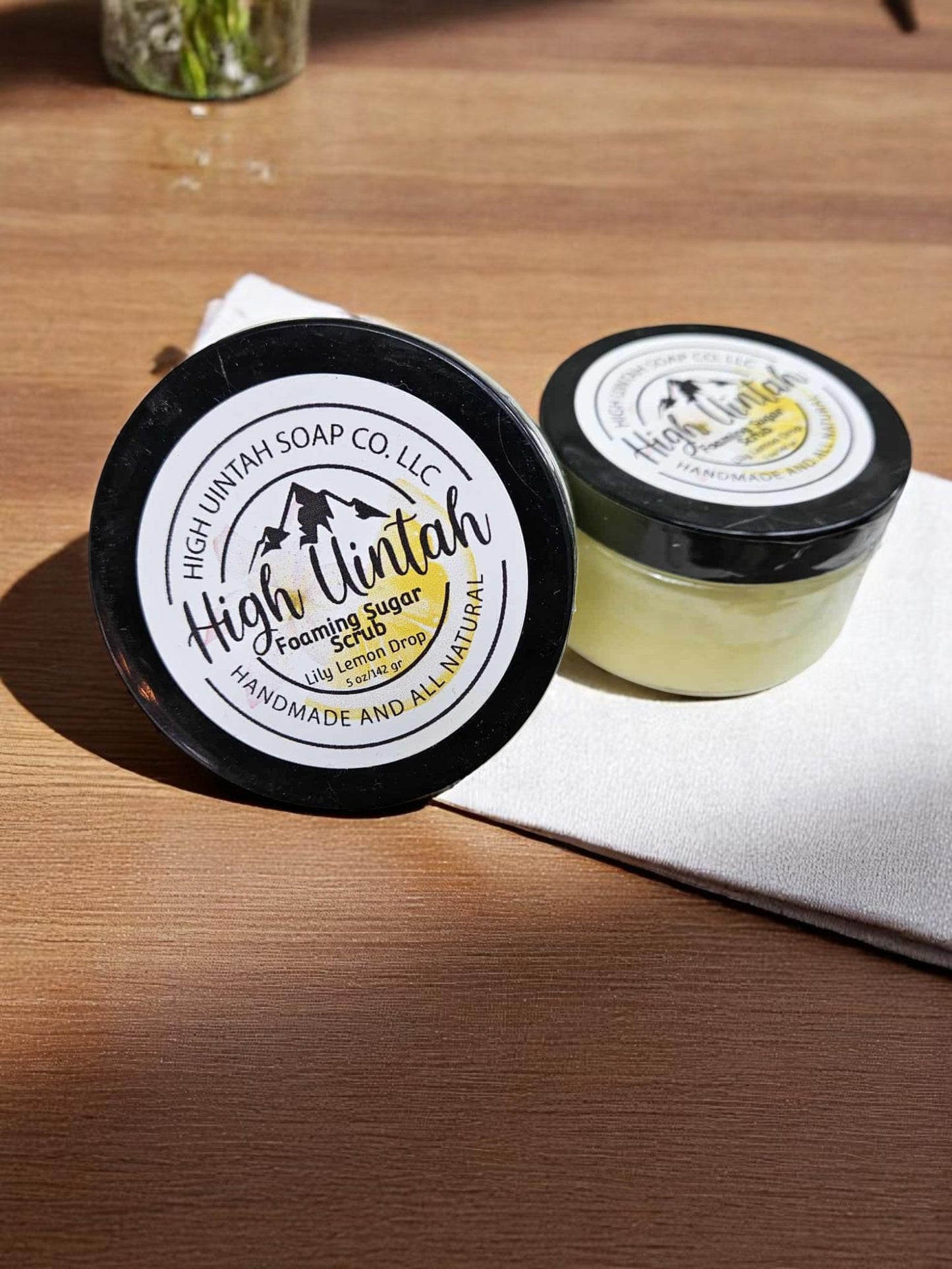 Foaming Sugar Scrubs