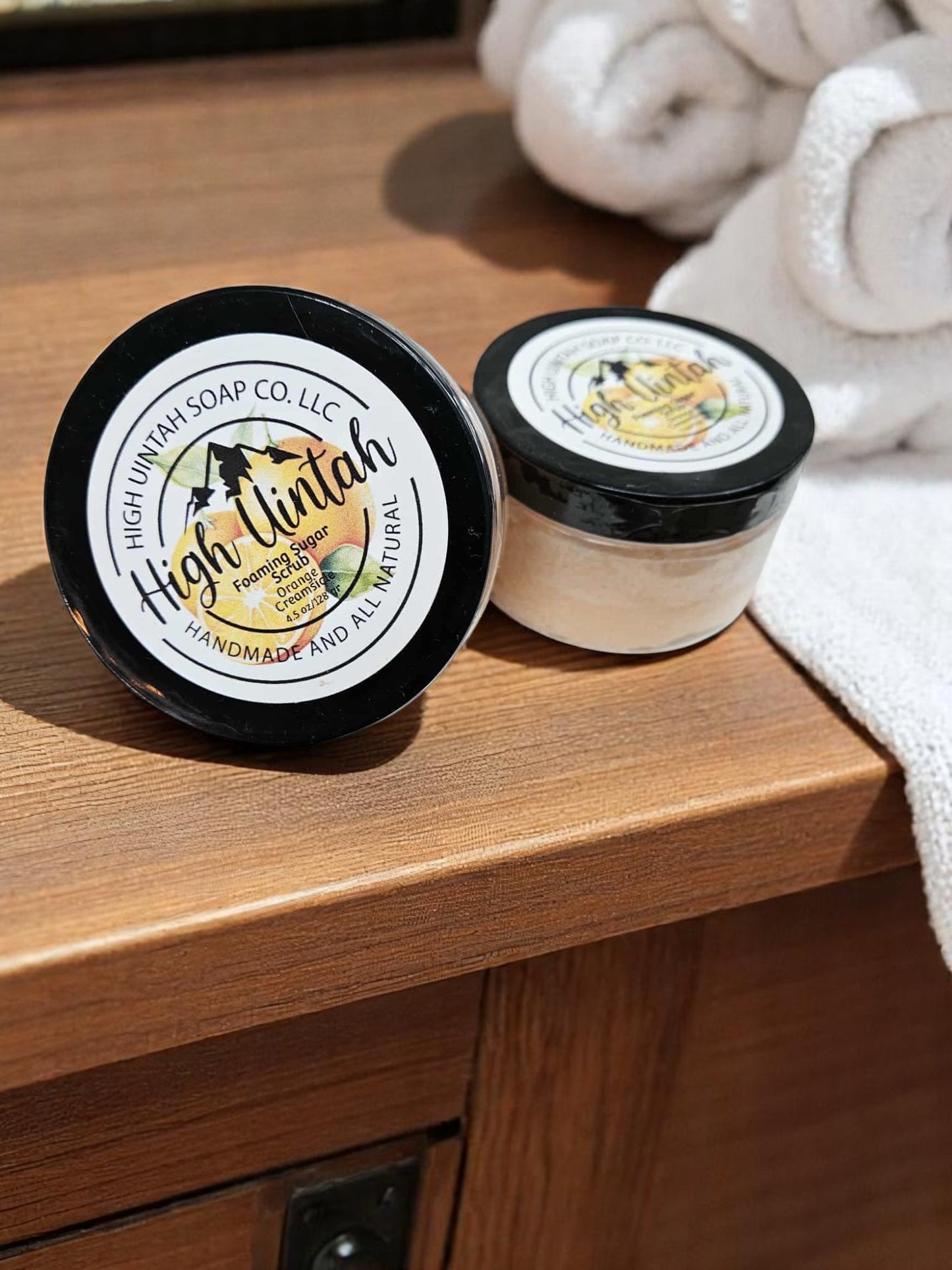 Foaming Sugar Scrubs