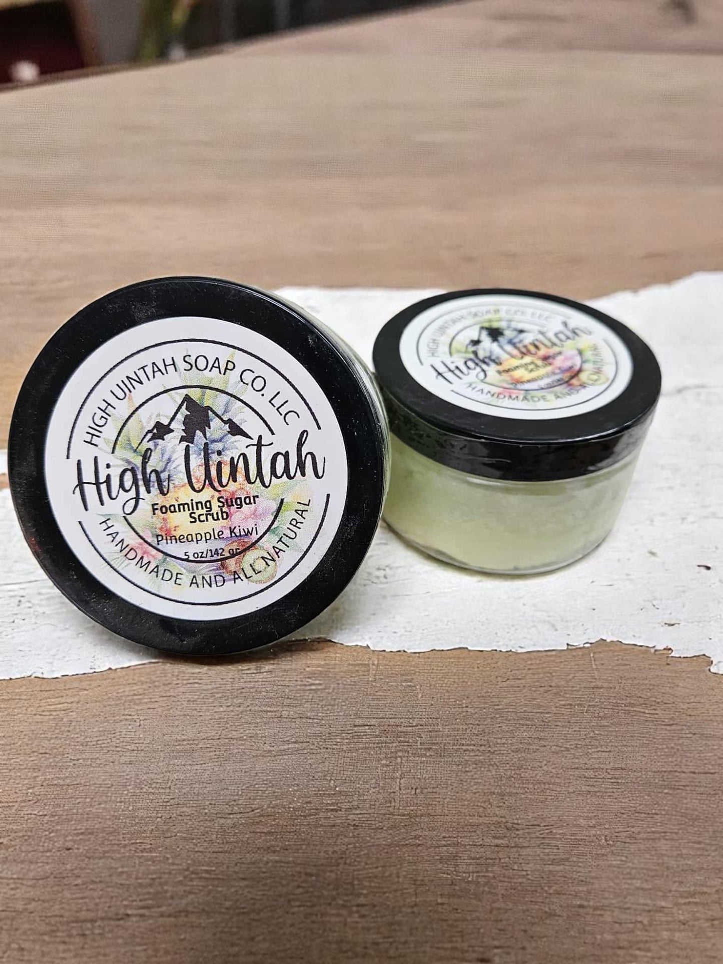 Foaming Sugar Scrubs