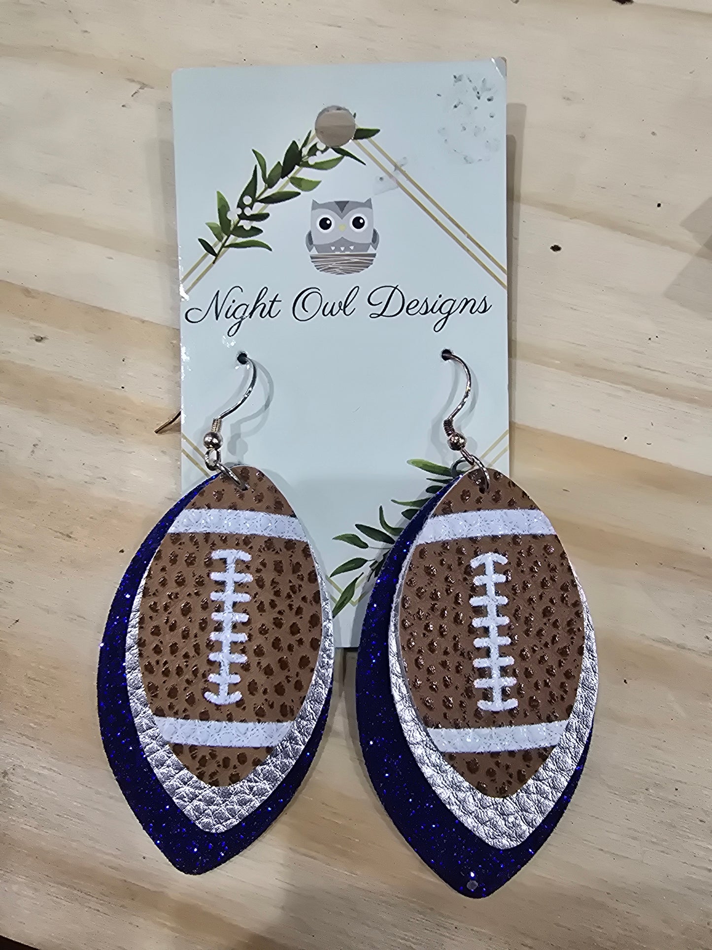 Football Earrings