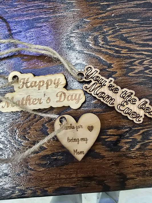 Vase tags- Mother's day