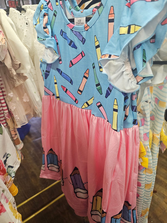 Crayon dress