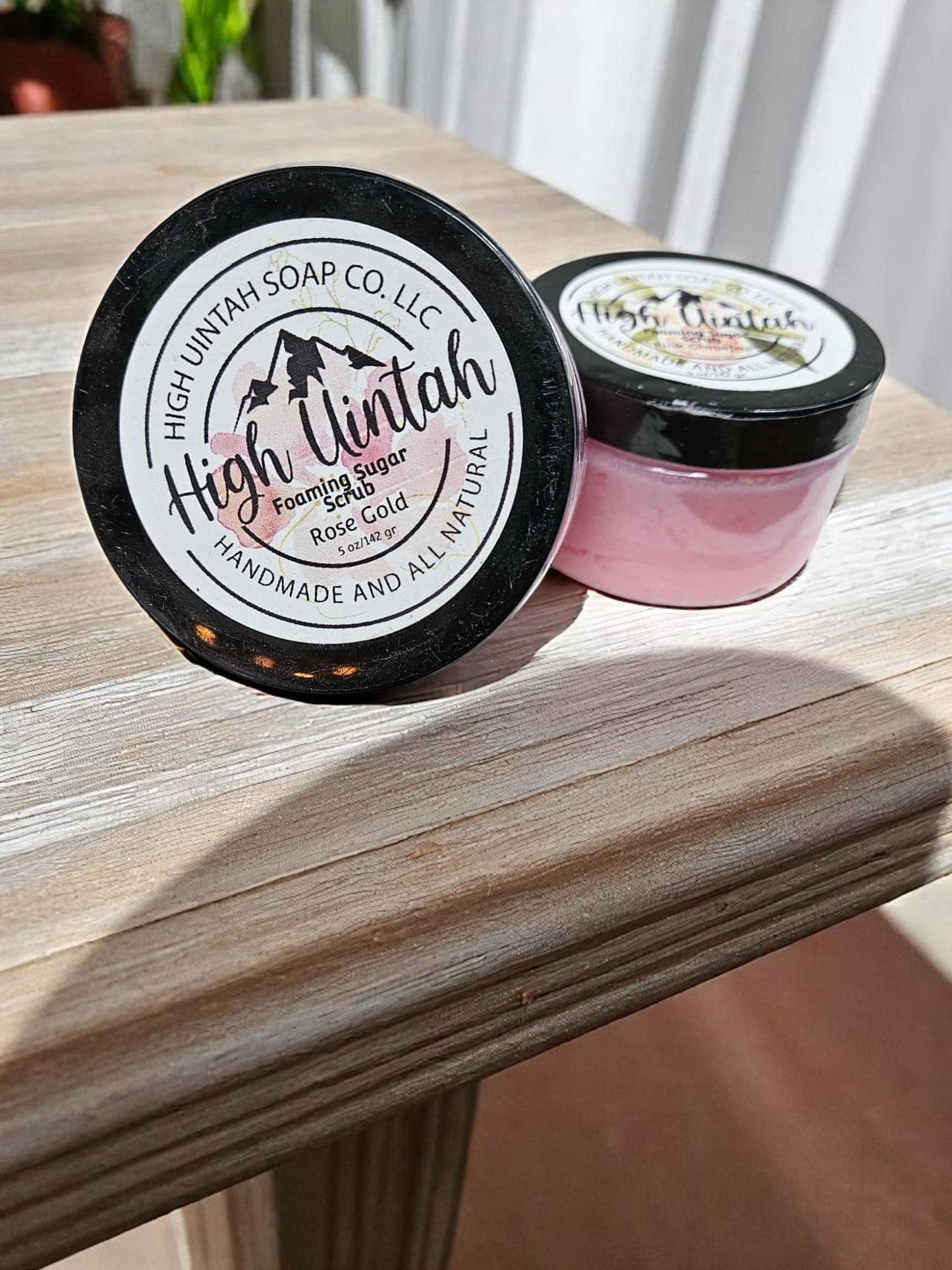 Foaming Sugar Scrubs