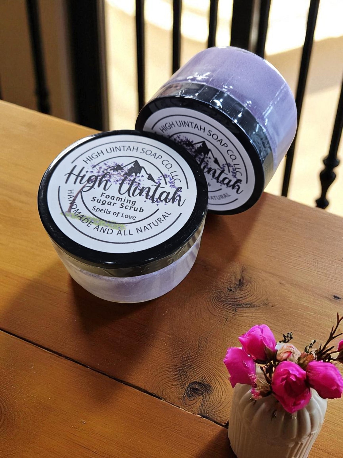 Foaming Sugar Scrubs