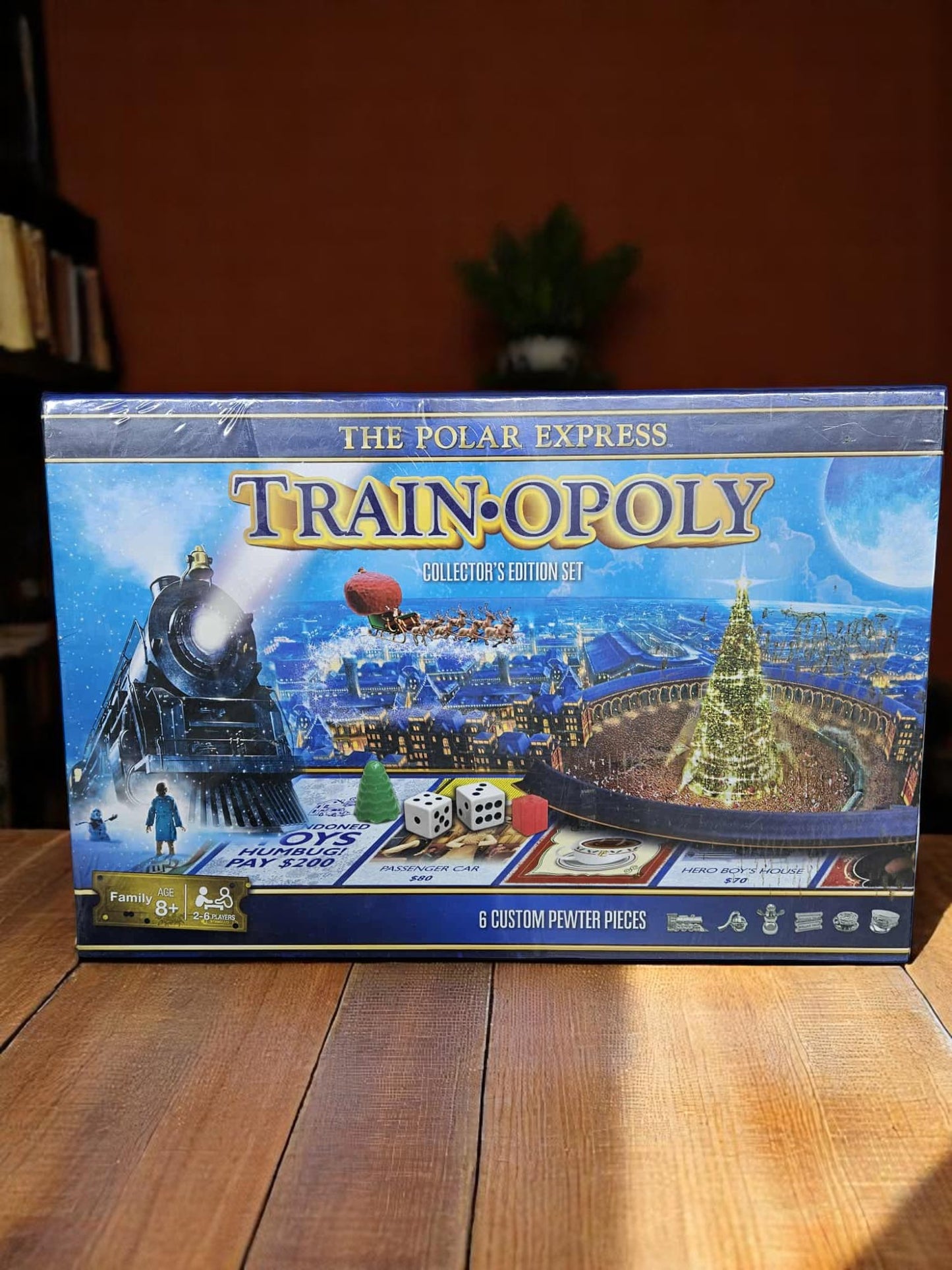 Train Opoly Polar Express Game